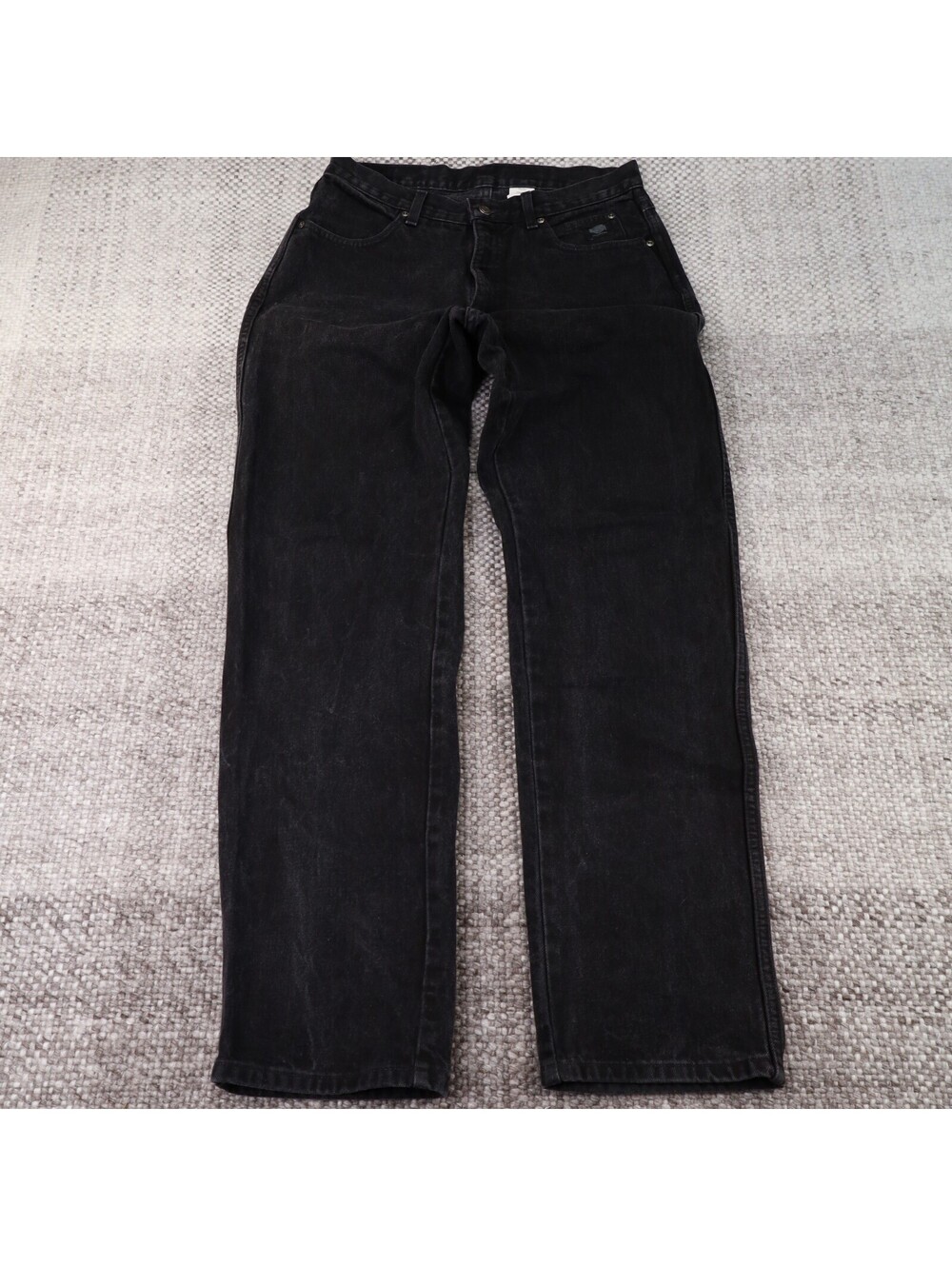 Harley Davidson Vintage Black Relaxed Fit Denim Jeans 33x34